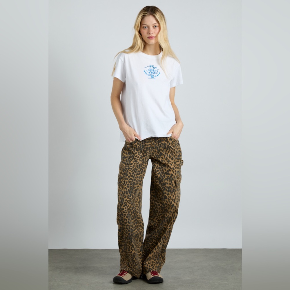 Damson Madder Cargo Jeans Leopard UK 8 / US 4 - Picture 7 of 16